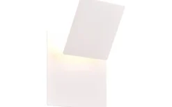 Mio Vägglampa LED fyrkantig matt vit