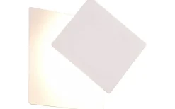 Mio Vägglampa LED fyrkantig matt vit