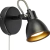 Mion Väggspotlight Svart