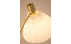 Mira Golvlampa 145cm Borstad Mässing/Vit