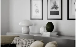 Mira Mushroom Bordslampa 30cm Vit