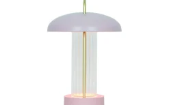 Mirano Uppladdningsbar Bordslampa 29cm Puderrosa