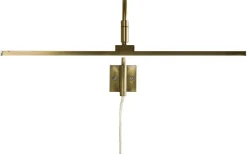 Miro Tavelbelysning 41cm LED 5W 3000K Antikmässing