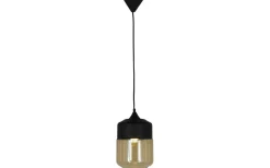 Mitte Fönsterlampa 18cm Svart/Amber