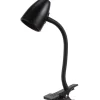 Moa Flexi Klämlampa Svart