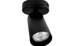 Modern Takspotlight/Vägglampa Svart