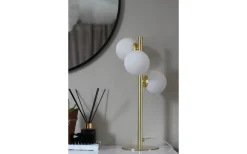 Molekyl Bordslampa 46cm Mässing/Opal