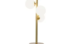 Molekyl Bordslampa 46cm Mässing/Opal