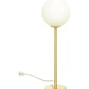 Molekyl Bordslampa 1L 43cm Mässing/Opal