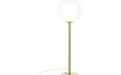 Molekyl Bordslampa 1L 43cm Mässing/Opal