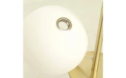 Molekyl Bordslampa 1L 43cm Mässing/Opal