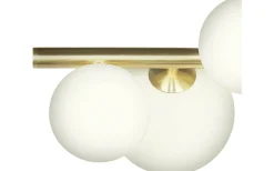 Molekyl Plafond 58cm Mässing/Vit