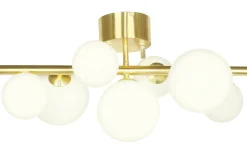 Molekyl Plafond 58cm Mässing/Vit