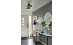 Molekyl Plafond 58cm Svart/Rök