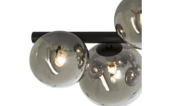 Molekyl Plafond 58cm Svart/Rök