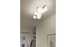 Molekyl Plafond 58cm Tenn/Vit