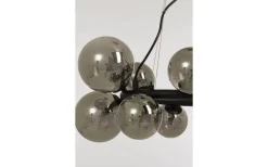 Molekyl Taklampa 50cm 10L Svart/Rök