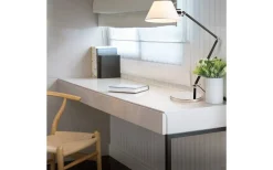 Montana Skrivbordslampa 78cm Vit/Svart/Krom