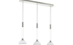 Montefio Taklampa 89cm LED 3000K 3x6,5W Nickel