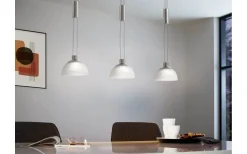 Montefio Taklampa 89cm LED 3000K 3x6,5W Nickel