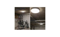 Moon Basic Plafond Sensor 26cm LED 3000K/4000K 11W Vit IP44