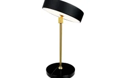 Moonlight Uppladdningsbar Bordslampa 28,5cm LED 3000K 2W Svart/Mässing