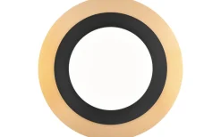 Morgan Plafond LED 45cm matt svart/guld