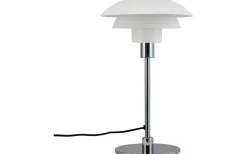 Morph D21 Bordslampa 35cm Vit/Krom
