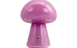 Mushroom Uppladdningsbar Bordslampa 21cm Lila