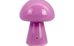 Mushroom Uppladdningsbar Bordslampa 21cm Lila