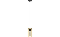 Nafferton Fönsterlampa 10cm Svart/Natur