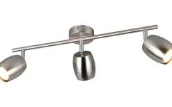 Nancy Spotlight 3-delad GU10 borstad stål