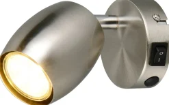 Nancy Spotlight GU10 borstat stål