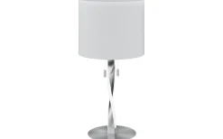 Nandor Bordslampa E27 + LED borstat stål