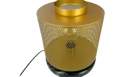 Nantes Bordslampa 35cm Mässing/Svart Marmor