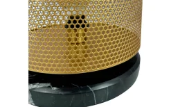 Nantes Bordslampa 35cm Mässing/Svart Marmor