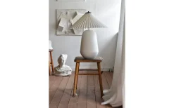 Naomi Lampfot 46cm Vit