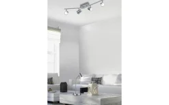 Narcos Skrivbordslampa LED i borstat stål