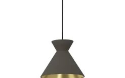 Nastasia Taklampa 100cm Cappuccino/Mässing