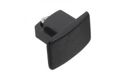 Ändavslut GB41-2 Global 1-Fas Skena Mattsvart