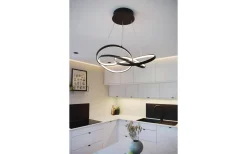 Nebulosa Taklampa 65cm LED 48W 3000K Svart