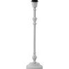 Nelly Lampfot 52cm Vit