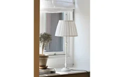 Nelly Lampfot 52cm Vit