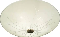 Nerina Plafond 50cm Vit/Stål