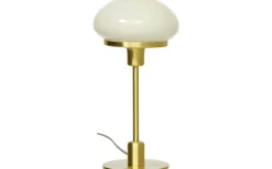 New August Bordslampa 36cm Matt Mässing