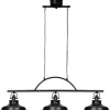 New Haven Taklampa 96cm 3xE14 Antik svart