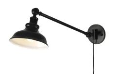 New Haven Vägglampa 60cm Antik Svart