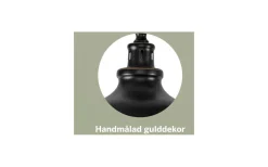 New Haven Vägglampa 60cm Antik Svart