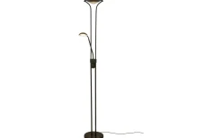Nice Golvlampa 180cm LED 15W+5W 3000K Svart