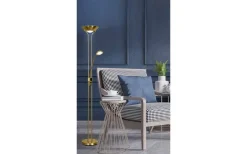 Nice Golvlampa 1,8m LED 3000K 20W+5W Antik